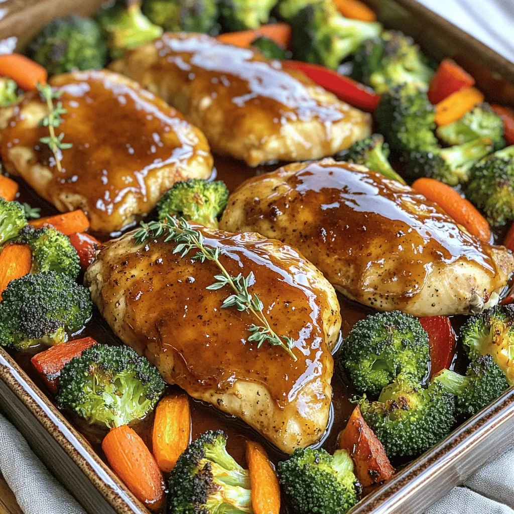 Maple Dijon Chicken and Veggies Delicious Dinner Idea