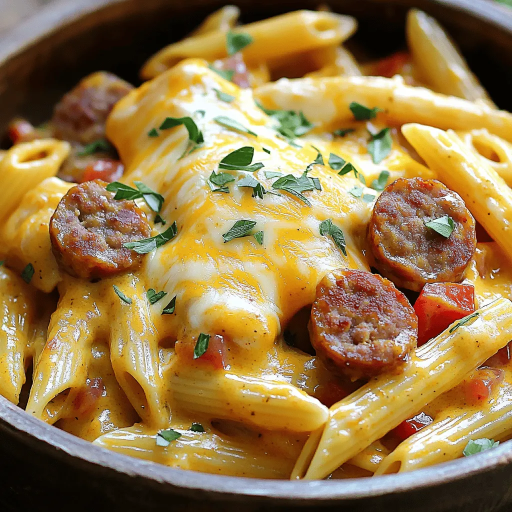 One-Pot Cajun Sausage Pasta Bold and Flavorful Meal