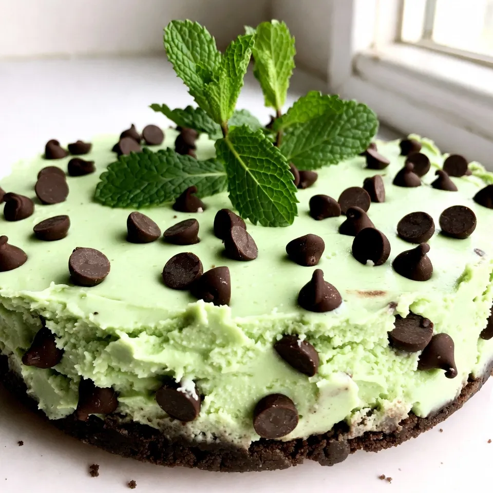 Mint Chocolate Chip Cheesecake Delightful and Easy Recipe