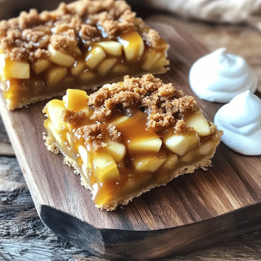 Caramel Apple Pie Bars Tasty and Easy Dessert Recipe