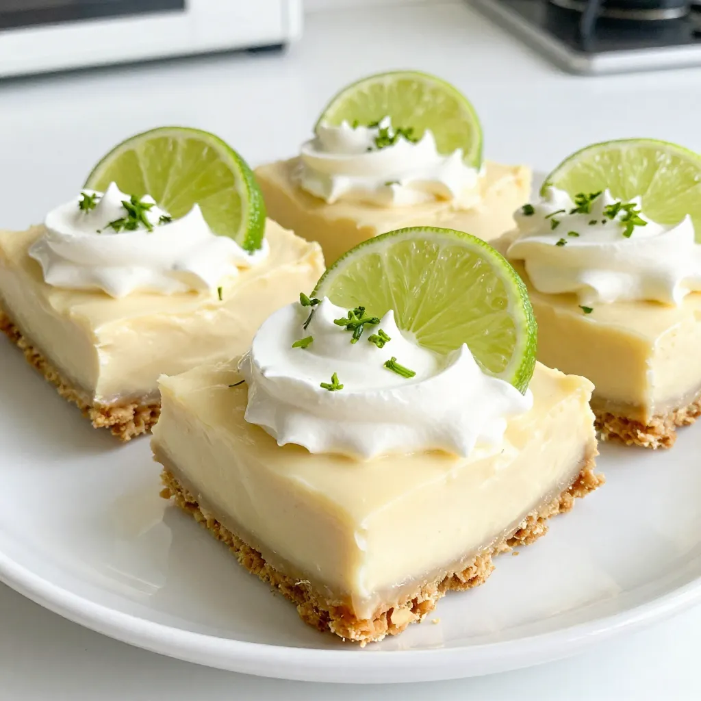 Joyful Key Lime Pie Bars Easy and Refreshing Treat
