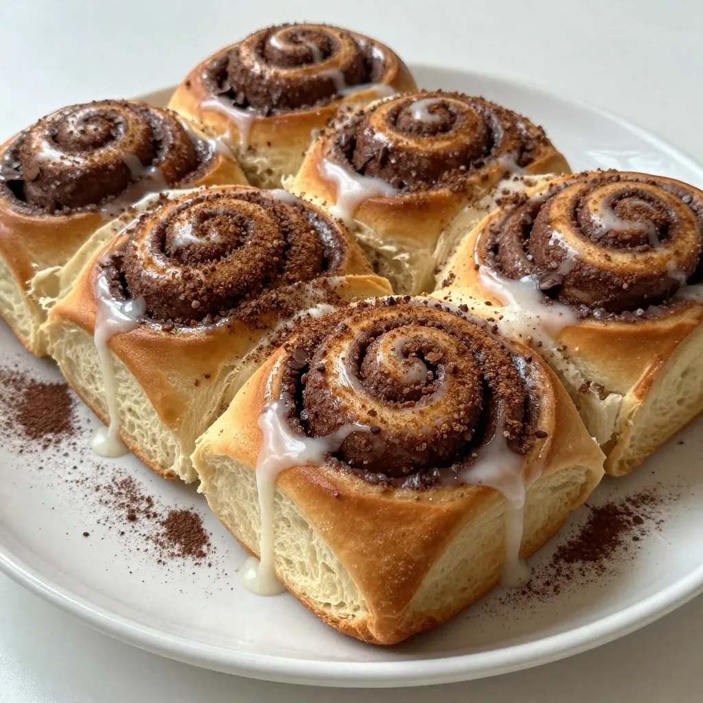 Chocolate Cinnamon Rolls Irresistible Morning Treat