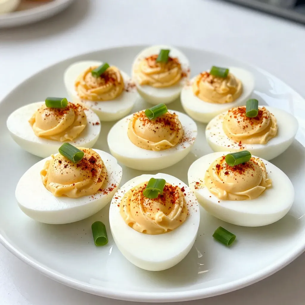 Classic Deviled Eggs Tasty Party Appetizer Recipe