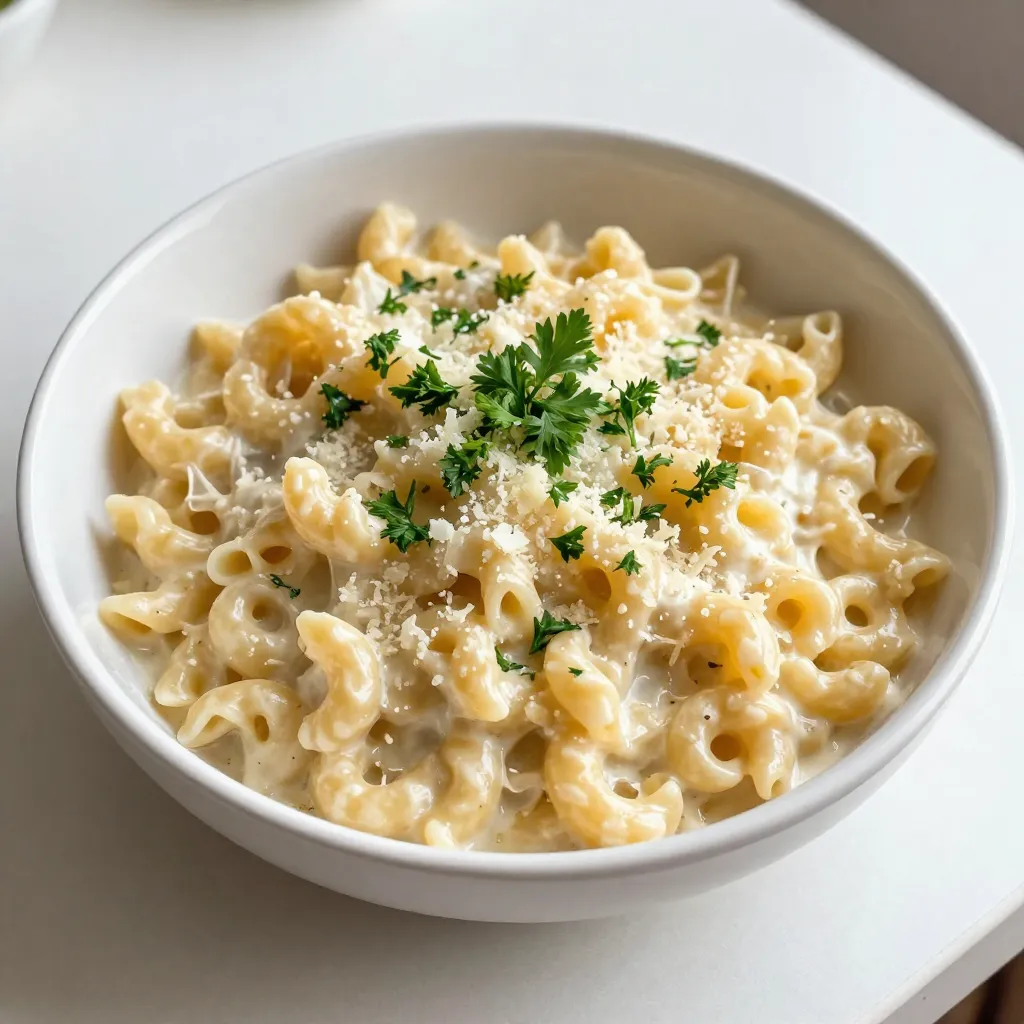 Creamy Garlic Parmesan Orzo Simple and Delicious Dish