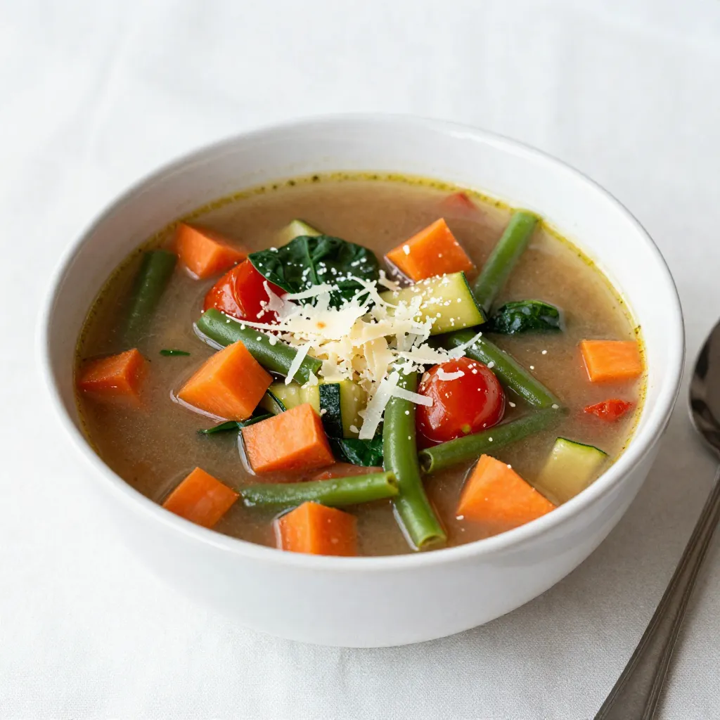 Veggie Packed Minestrone Soup Hearty and Healthy Meal