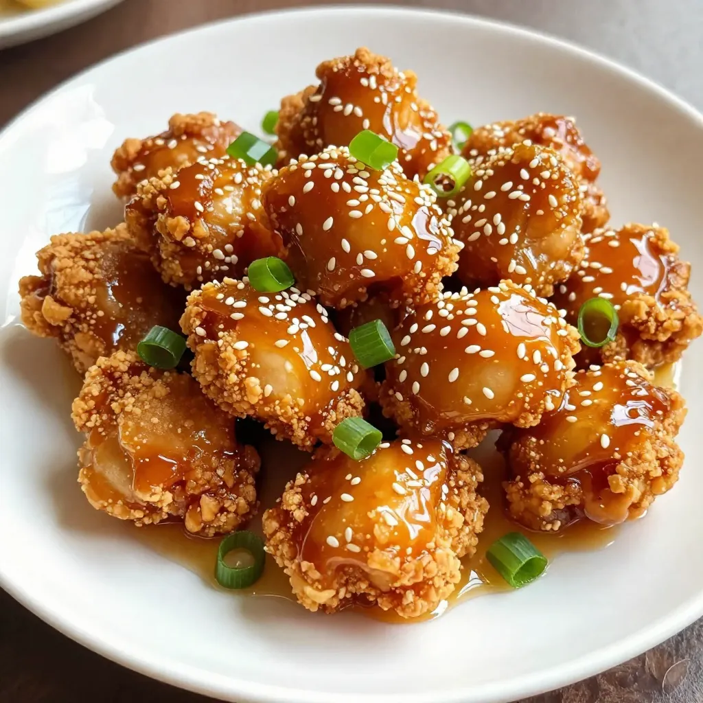 Crispy Honey Sesame Chicken Perfectly Flavorful Dish