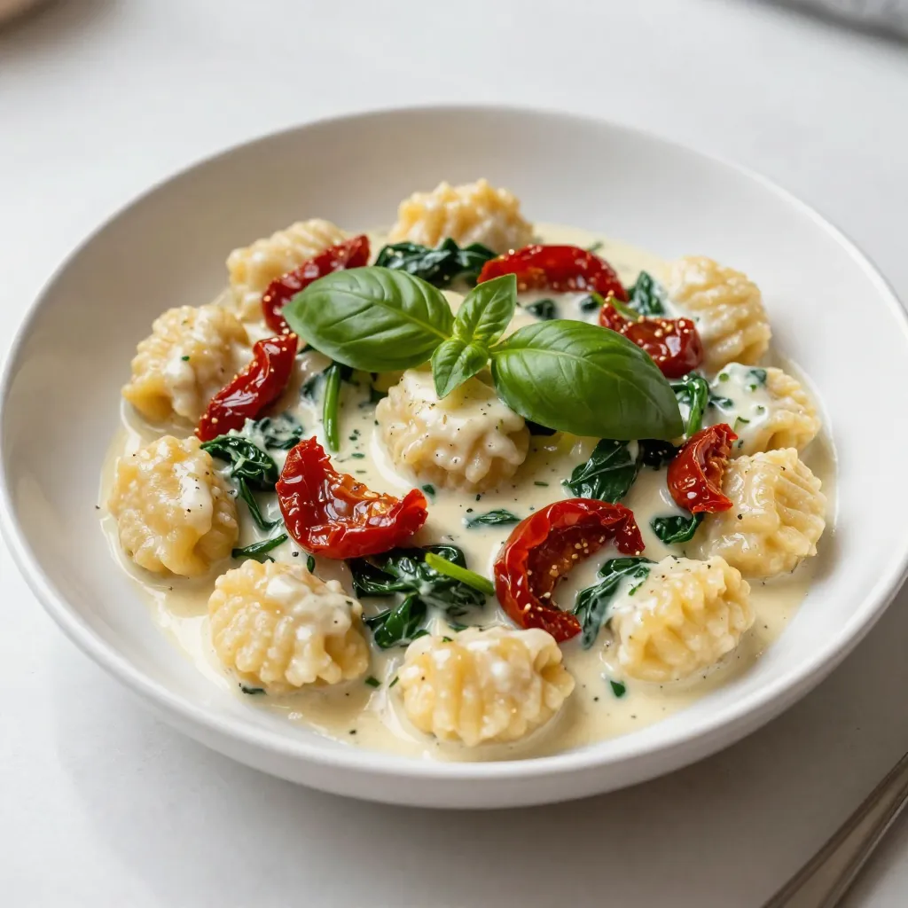 Creamy Sun-Dried Tomato Gnocchi Simple and Delicious