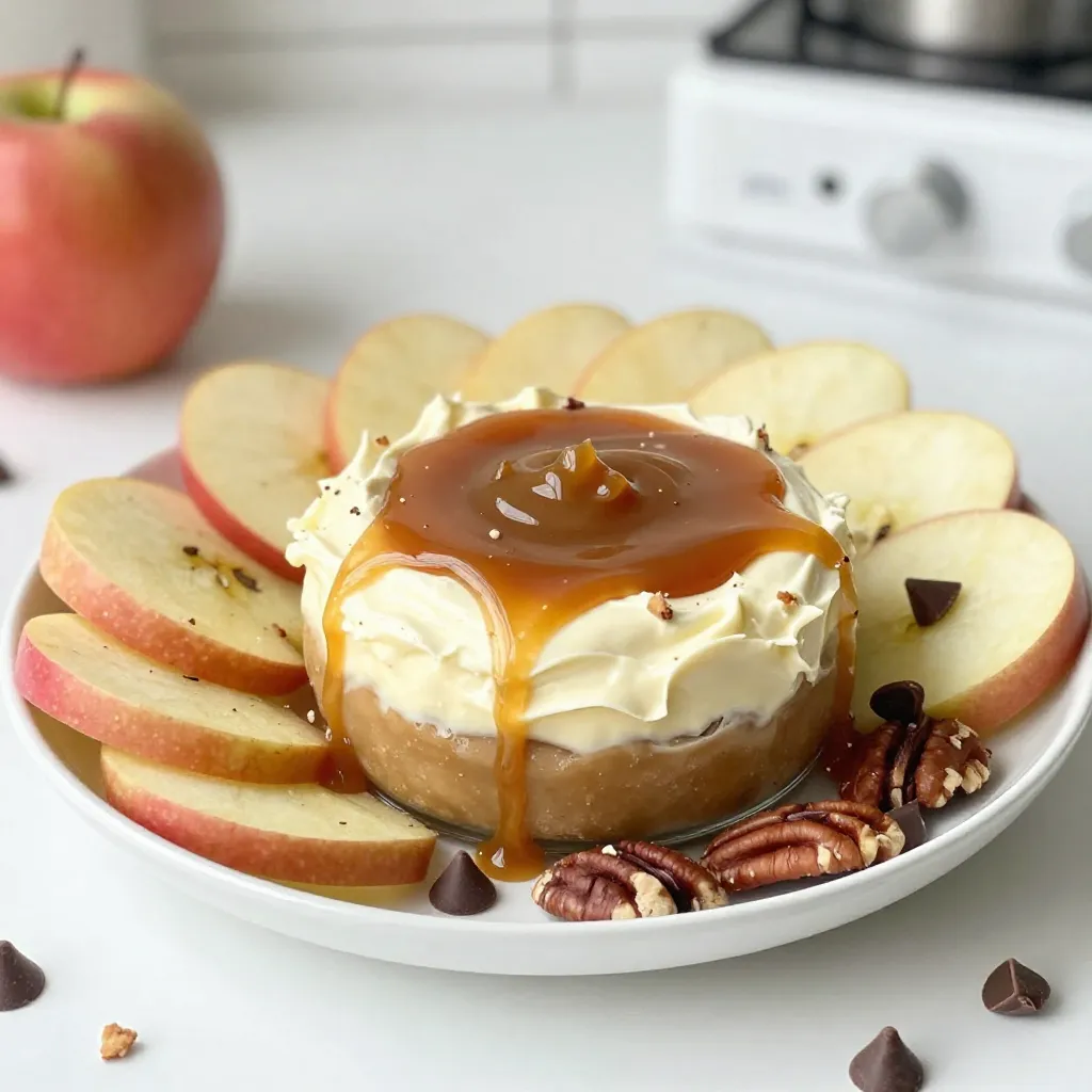 Salted Caramel Apple Dip Delightful and Simple Treat