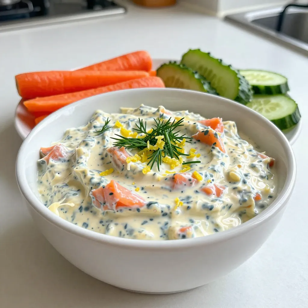 Lemon Dill Smoked Salmon Dip Fresh and Flavorful Treat