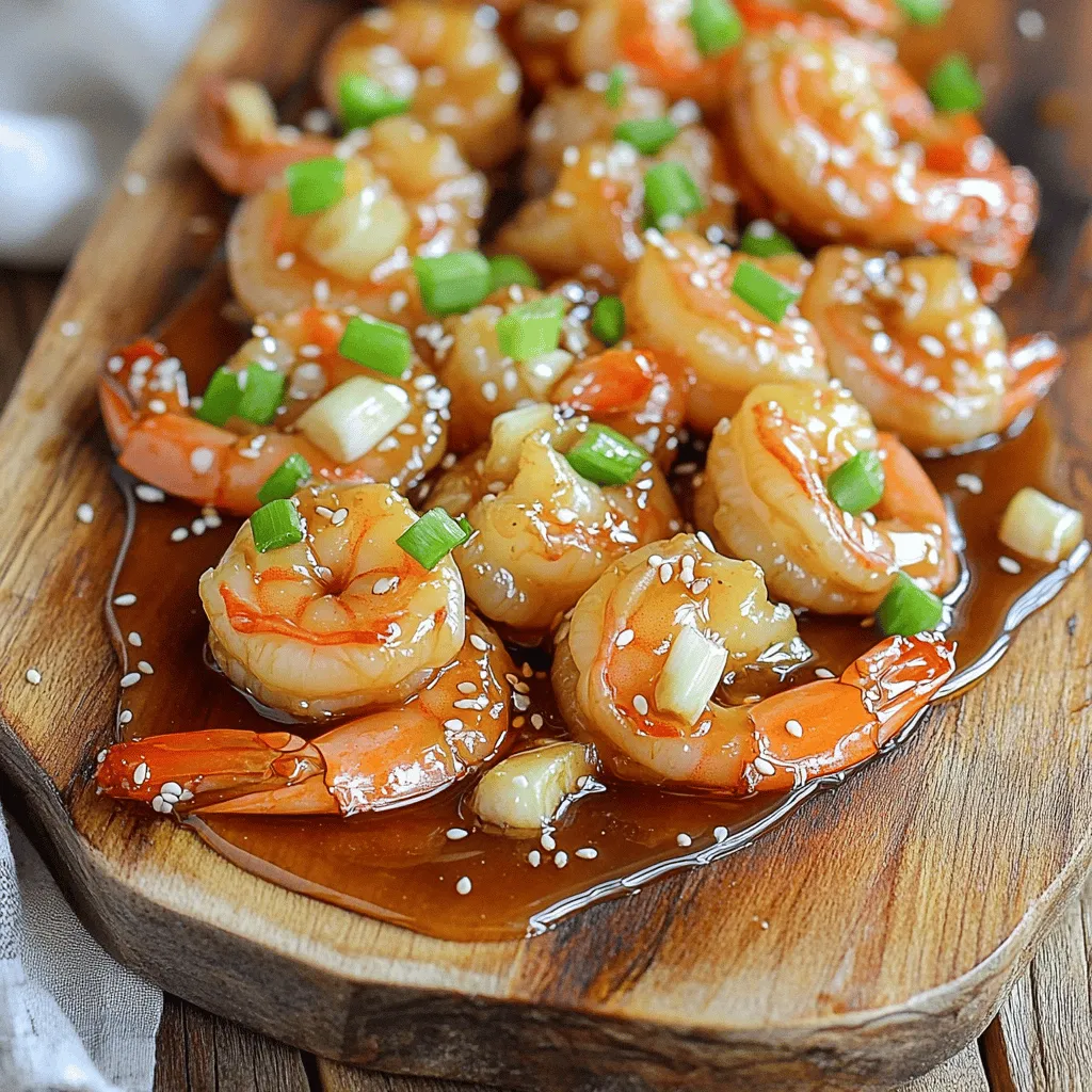 Air Fryer Honey Garlic Shrimp Quick and Flavorful Recipe