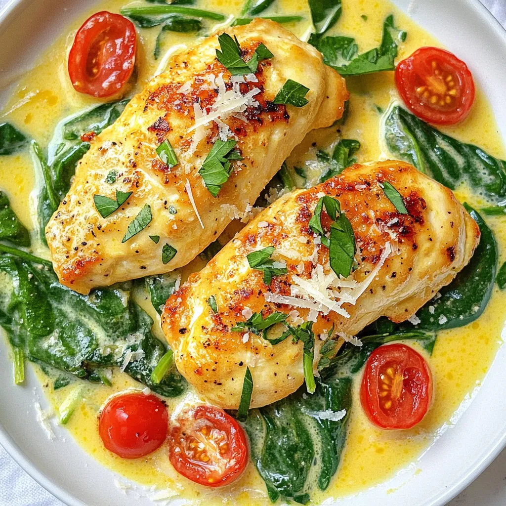 Savory Chicken Florentine Easy and Flavorful Recipe