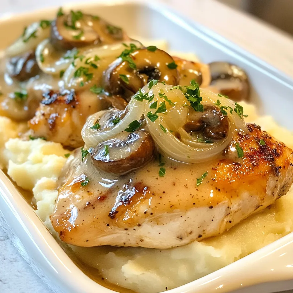 Chicken in Creamy Mushroom Sauce Simple and Flavorful