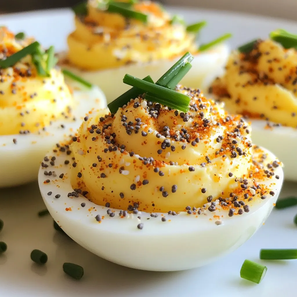 Everything Bagel Deviled Eggs Flavorful and Easy Treat