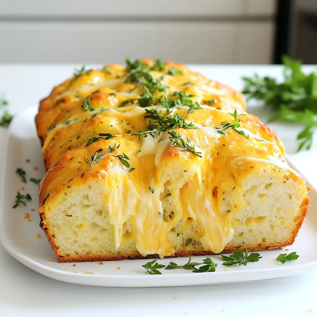 Savory Cheddar and Herb Beer Bread Delight