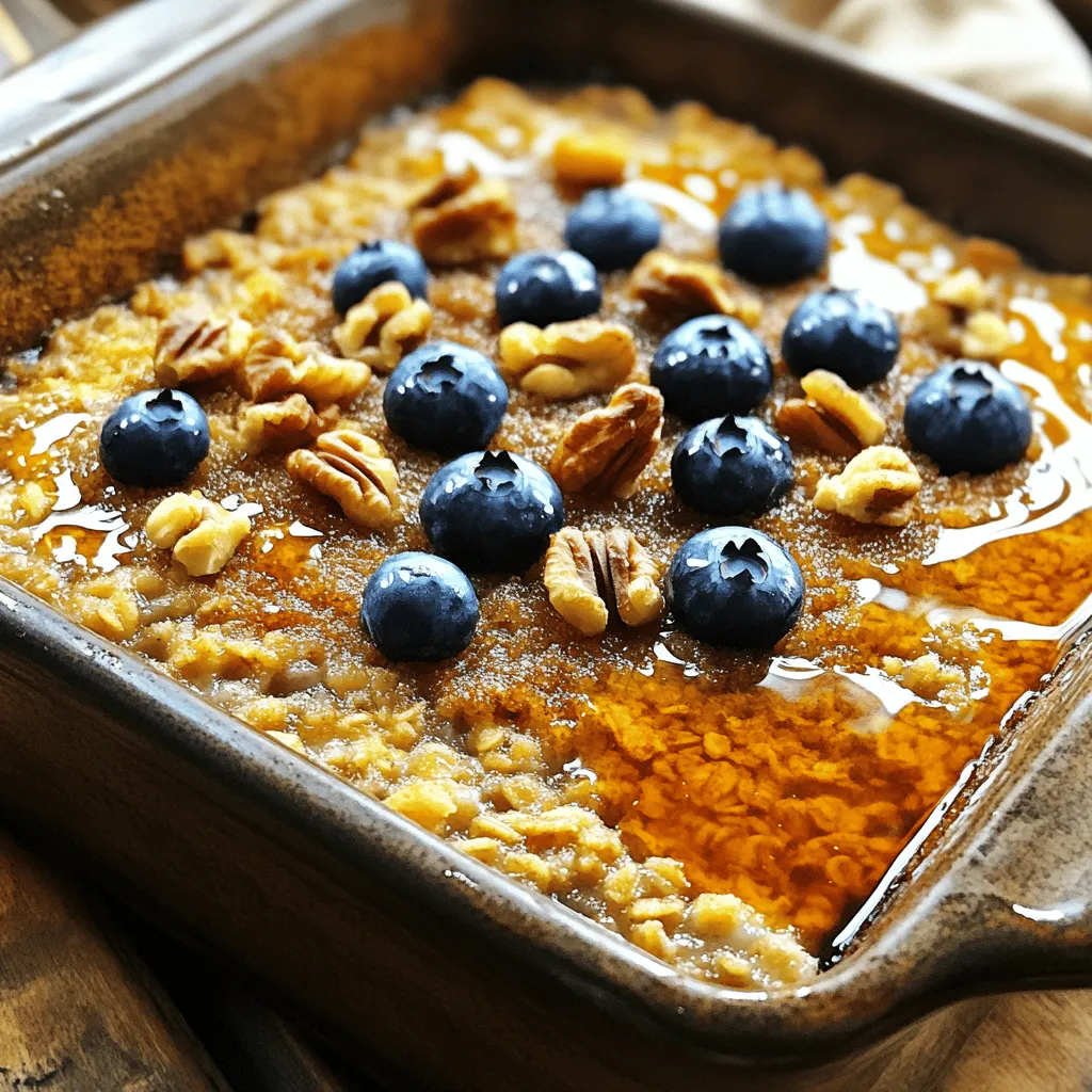 Maple Brown Sugar Oatmeal Bake Easy and Tasty Recipe