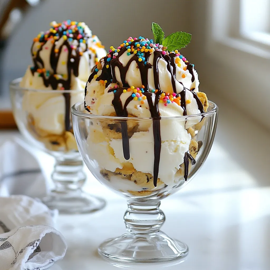 Ingredient Snow Ice Cream Simple and Fun Recipe