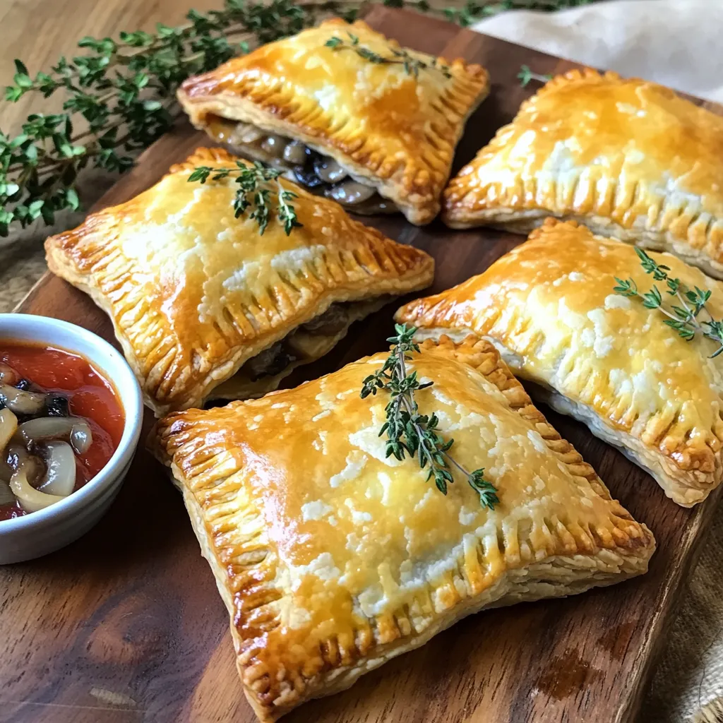 Mouthwatering Mushroom Thyme Hand Pies Recipe