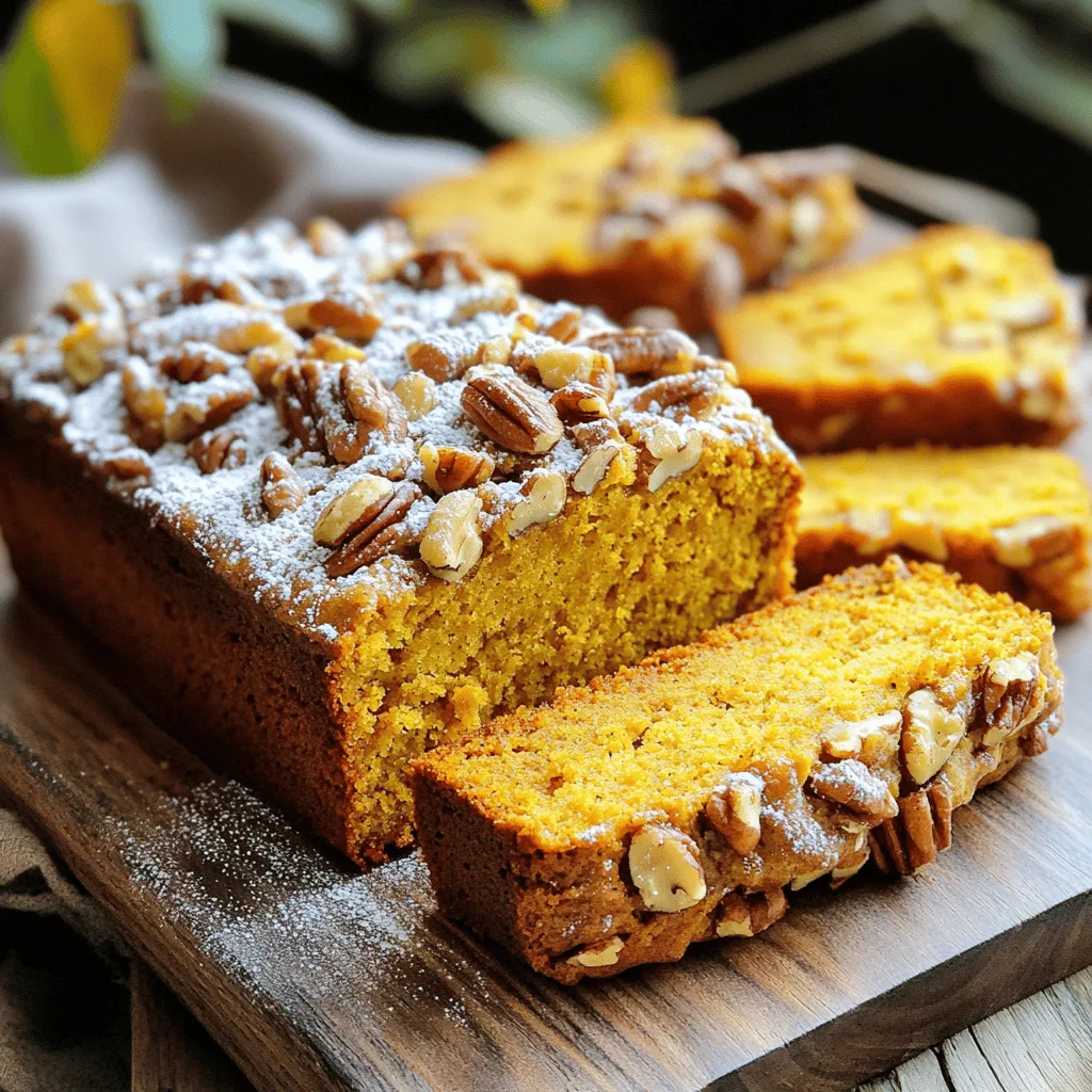 Bakery-Style Pumpkin Pecan Loaf Quick and Tasty Recipe