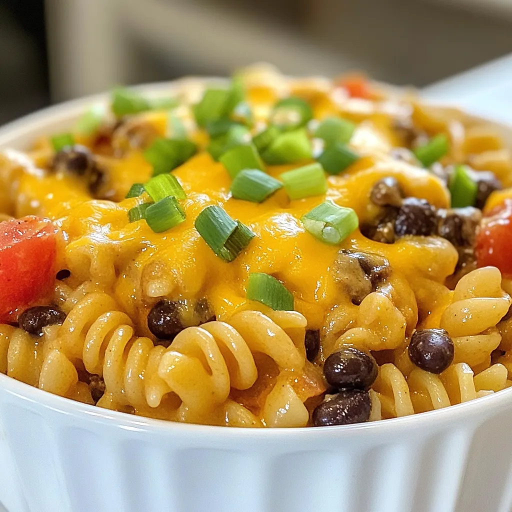 Cheesy Taco Pasta Quick and Flavorful Recipe