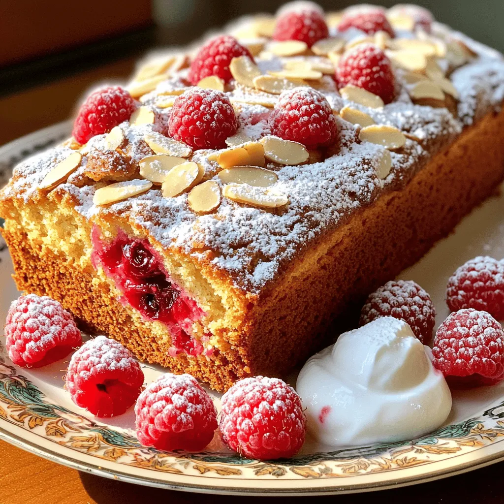 Raspberry Almond Loaf Cake Simple and Delicious Treat