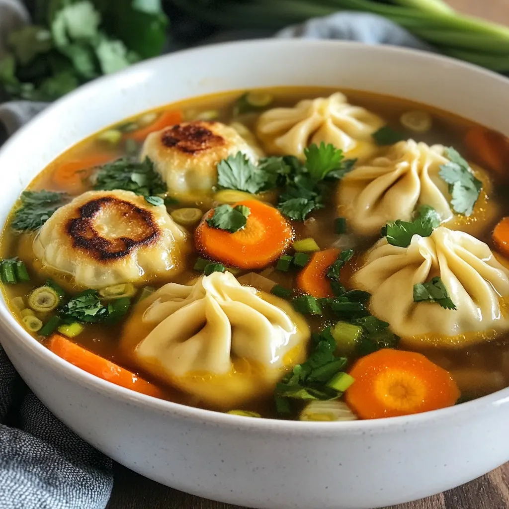 Potsticker Soup Flavorful Comfort in One Bowl