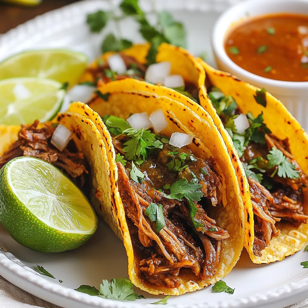 Slow Cooker Birria Tacos Flavorful and Simple Recipe