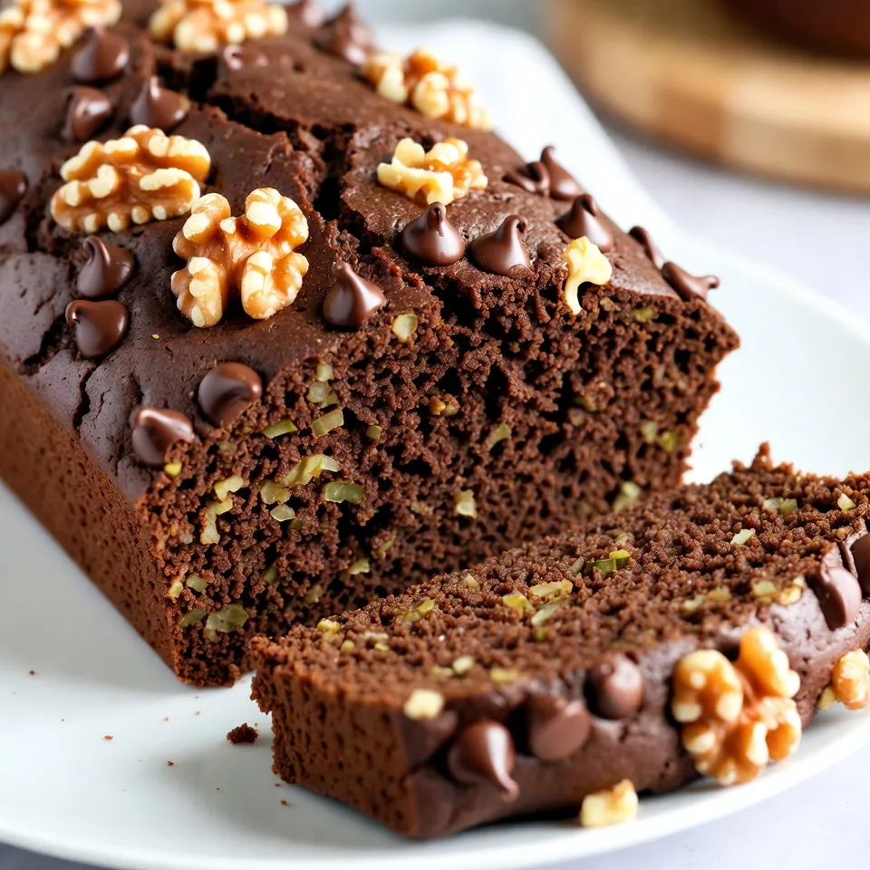 Double Chocolate Zucchini Bread Irresistible and Rich