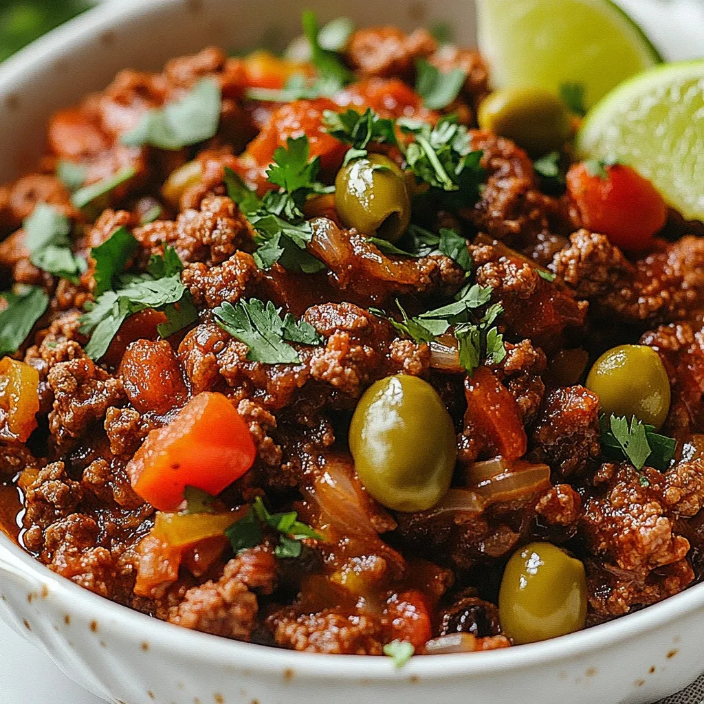 Cuban Beef Picadillo Tasty and Simple Weeknight Meal