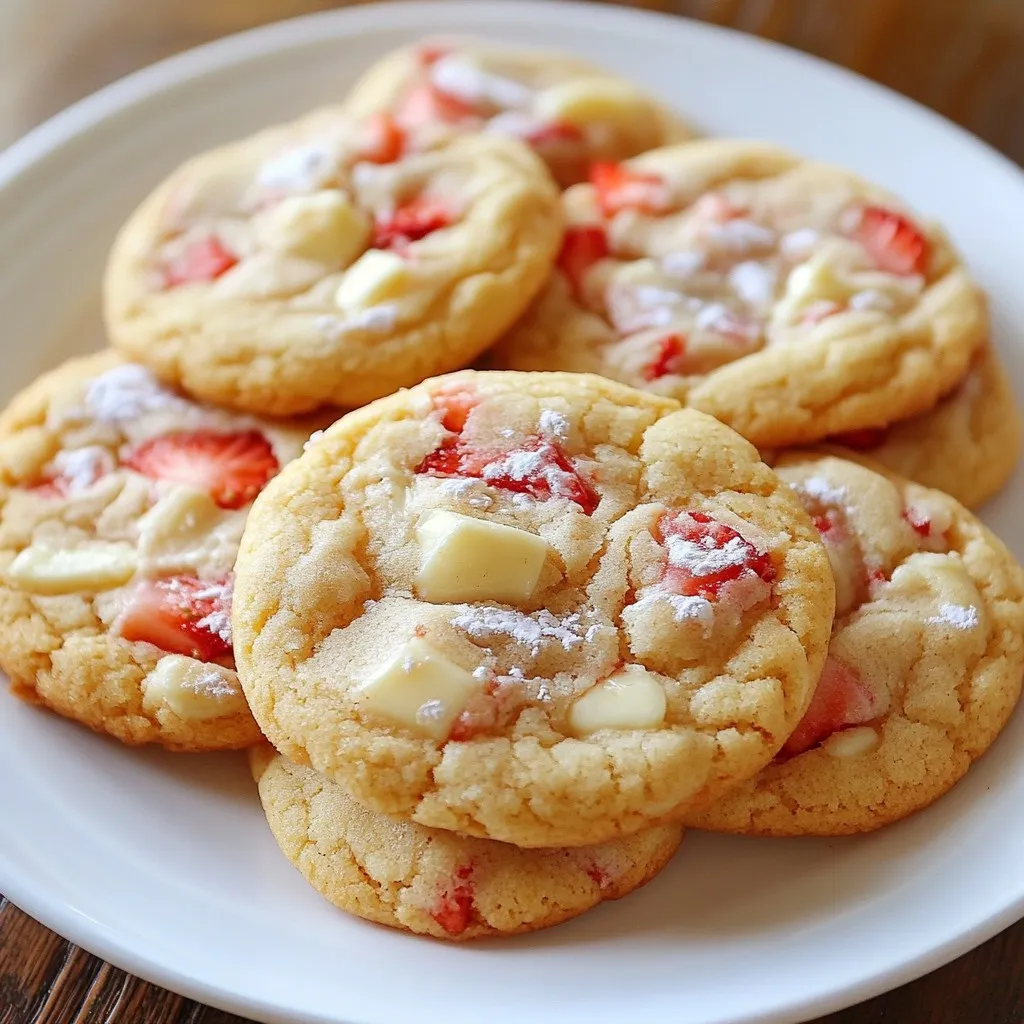 Strawberry Cheesecake Cookies Flavorful and Easy Treat