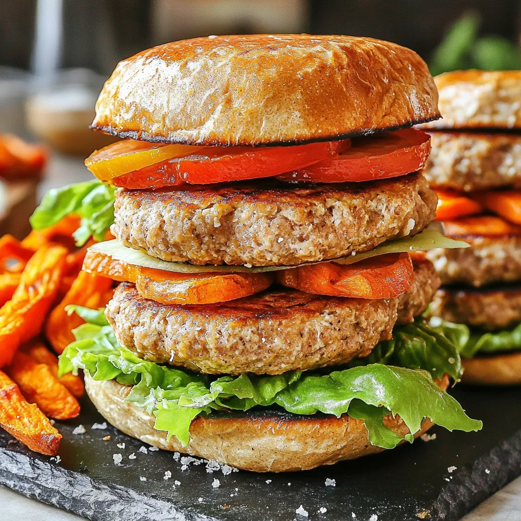 Air Fryer Turkey Burgers Juicy and Flavorful Delight