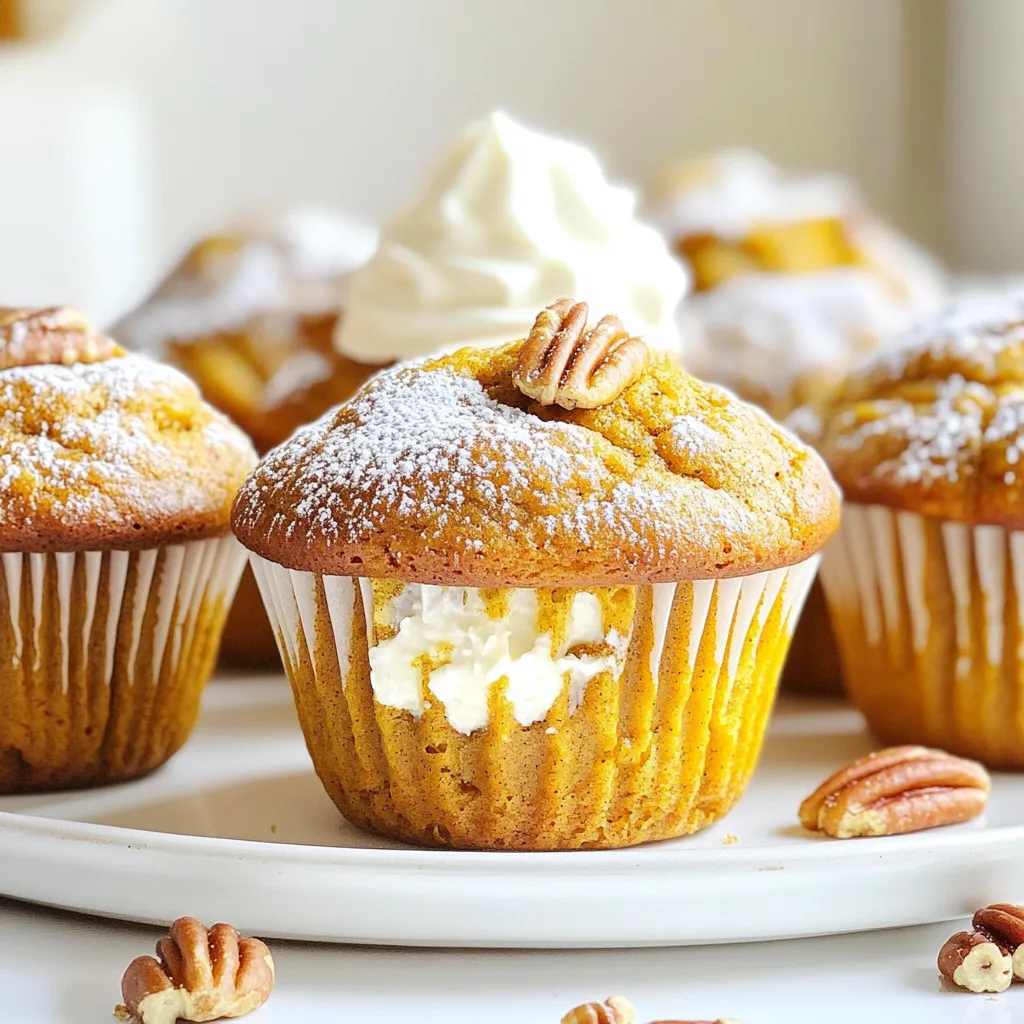 Pumpkin Cream Cheese Muffins Perfect for Fall Baking