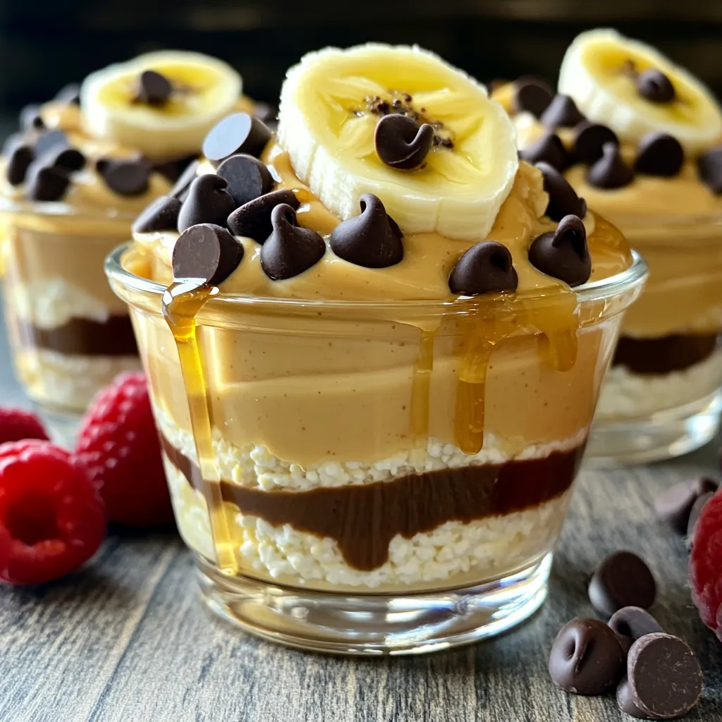 Peanut Butter Cottage Cheese Mousse Creamy Delight