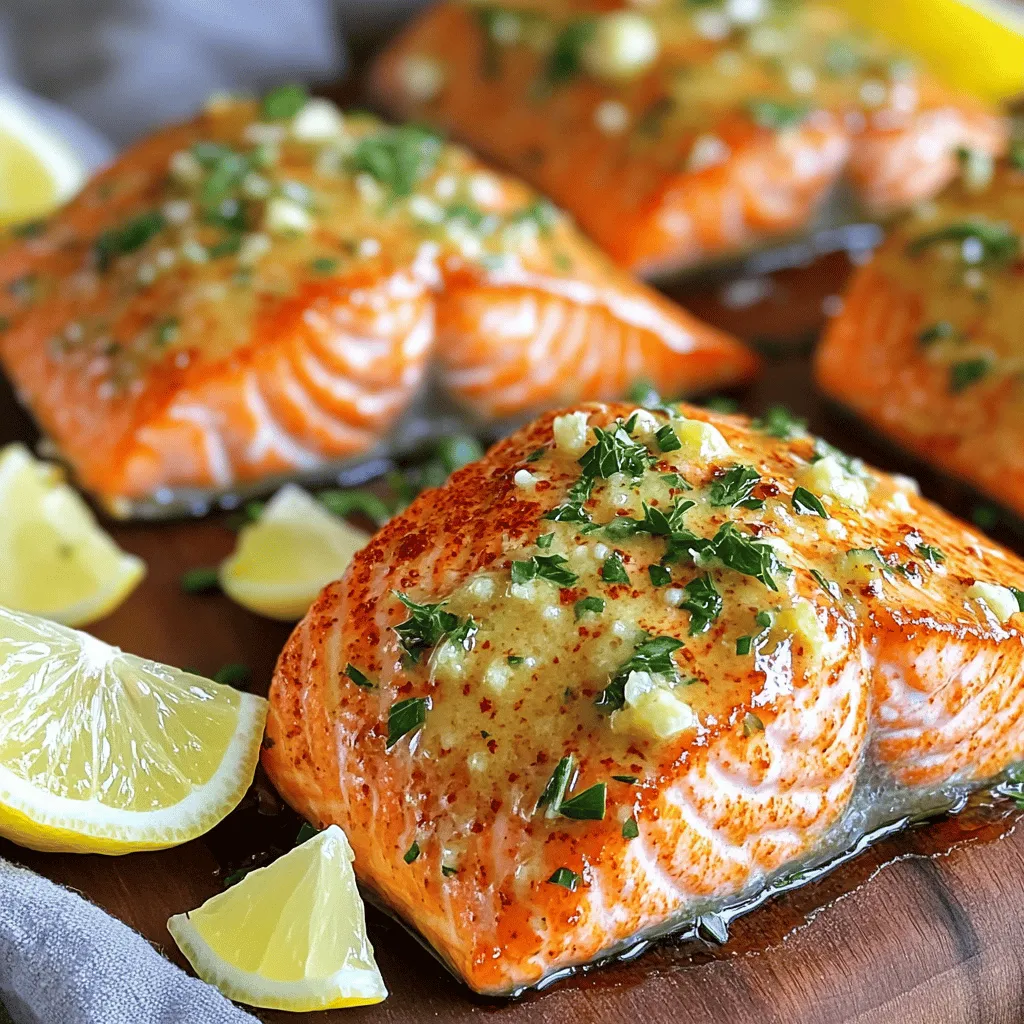 Air Fryer Garlic Butter Salmon Quick and Flavorful Dish