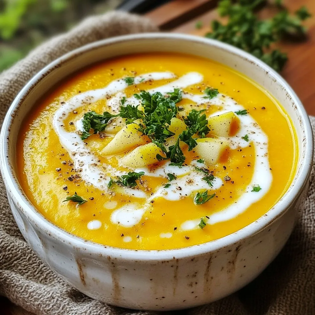 Butternut Squash Apple Soup Hearty and Simple Recipe