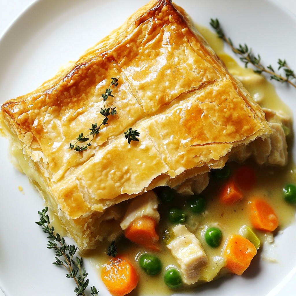 Classic Chicken Pot Pie Comforting Homemade Delight