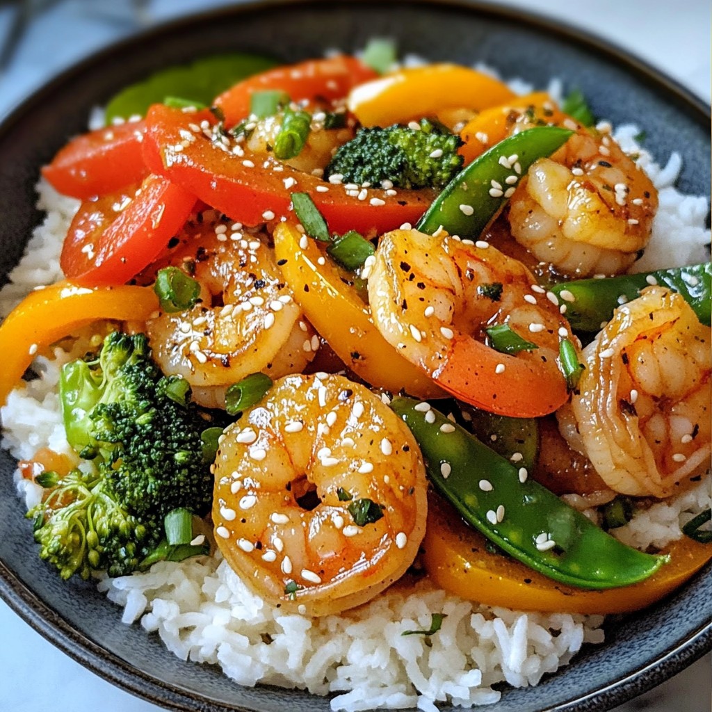 Teriyaki Shrimp Stir Fry Quick and Flavorful Dinner