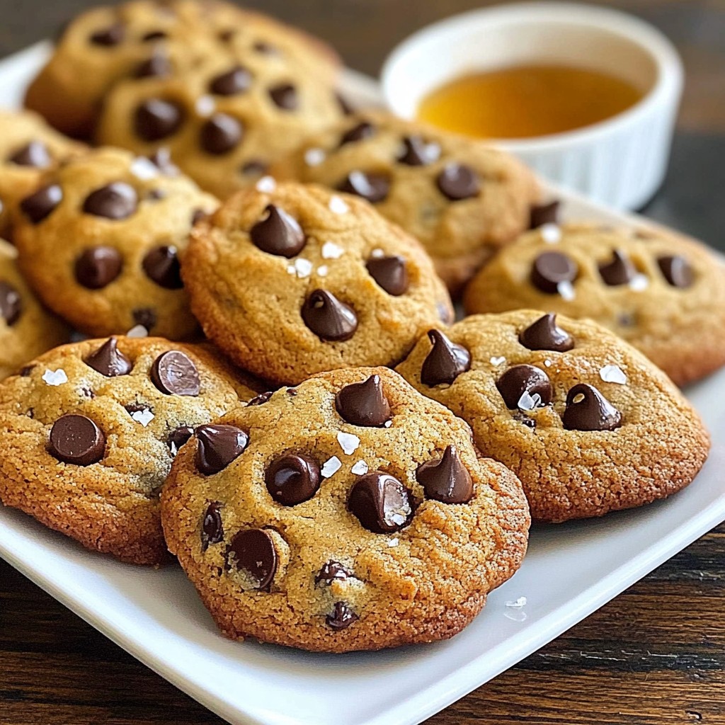 Tahini Chocolate Chip Cookies Irresistible and Easy