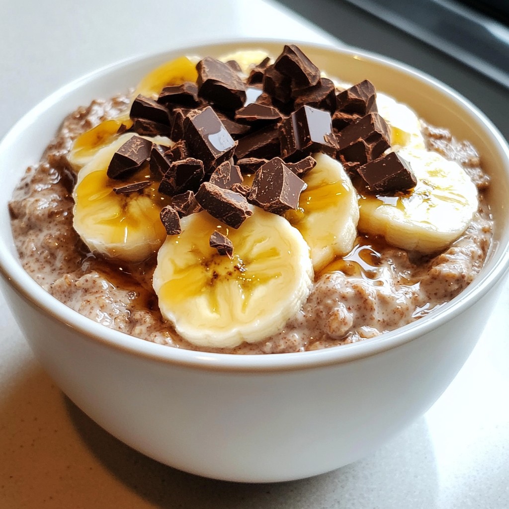 Mocha Overnight Oats Flavorful and Easy Breakfast