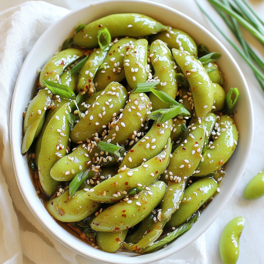 Spicy Garlic Edamame Irresistible Flavor Boost