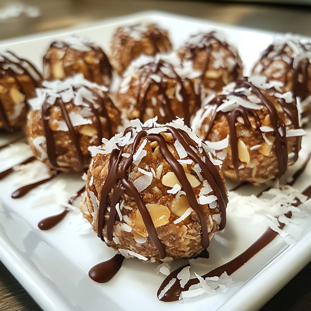 Almond Joy Energy Bites Tasty and Simple Recipe