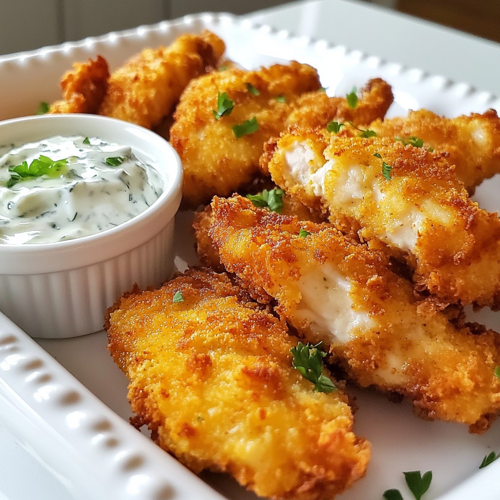 Greek Yogurt Chicken Tenders Perfectly Juicy Delight