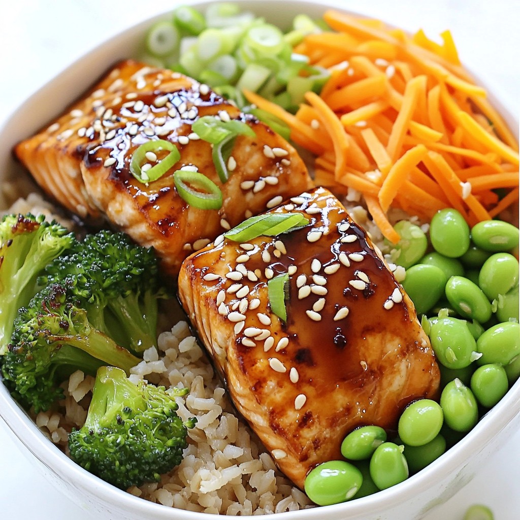 Teriyaki Salmon Bowls Simple and Flavorful Meal Prep