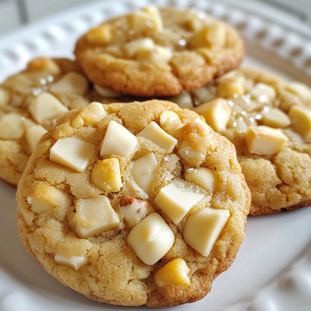 White Chocolate Macadamia Cookies Easy and Delicious