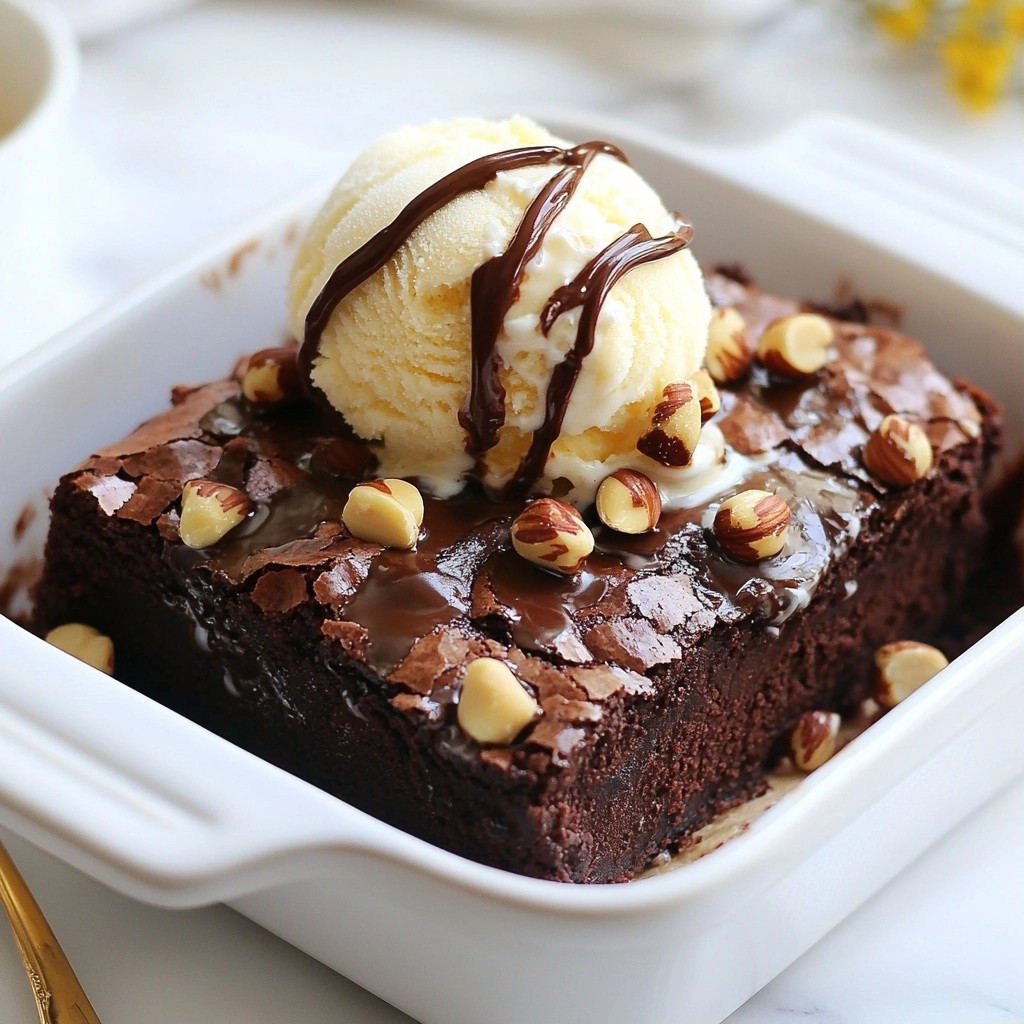 Rich Baking Nutella Hazelnut Brownies Delightful Treat