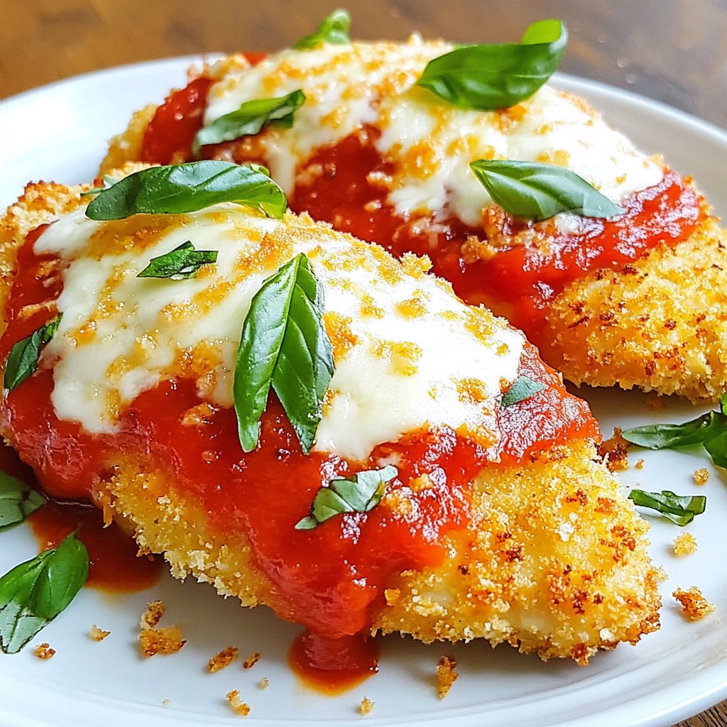 Air Fryer Chicken Parmesan Quick and Tasty Dish