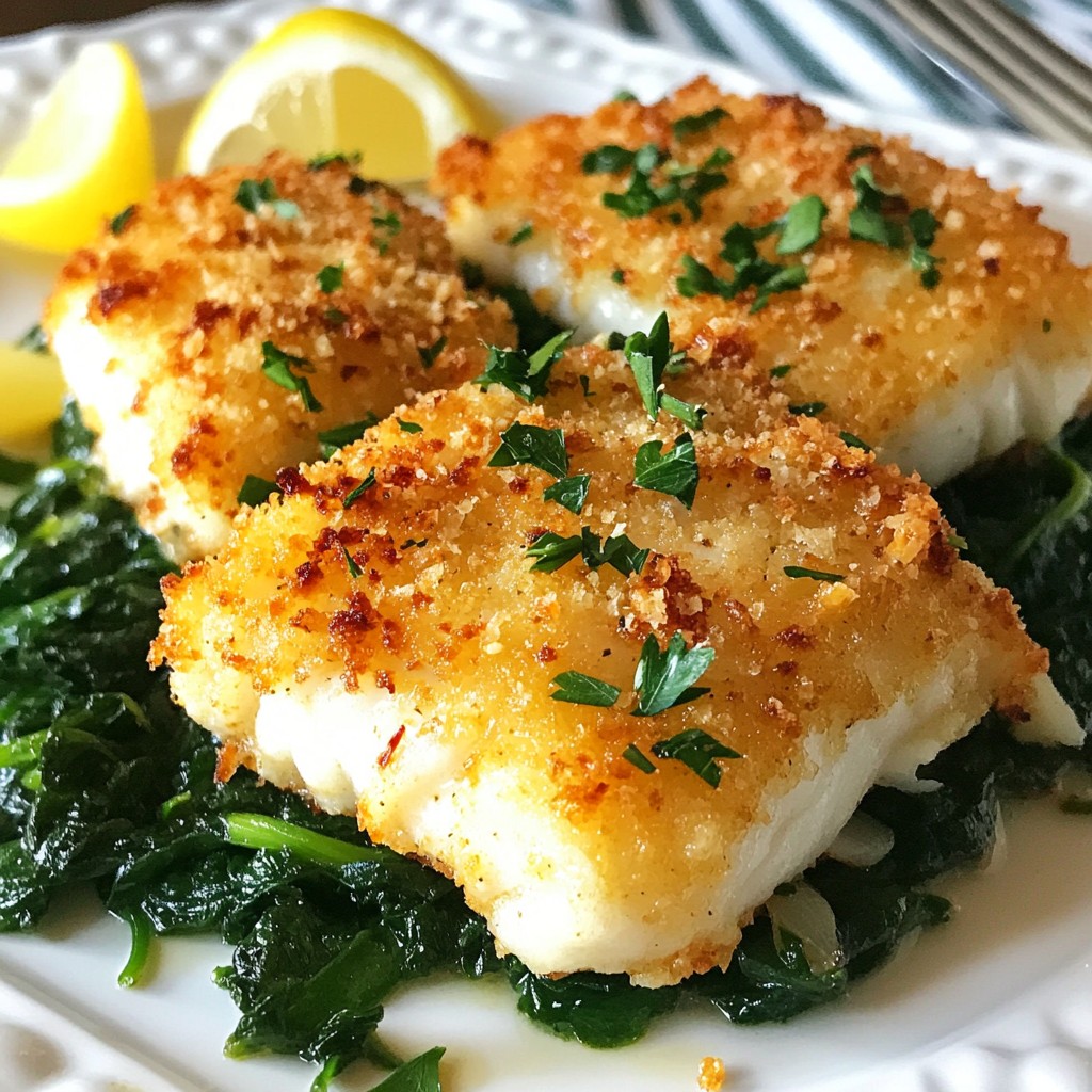 Parmesan Crusted Cod Tasty and Simple Dinner Recipe