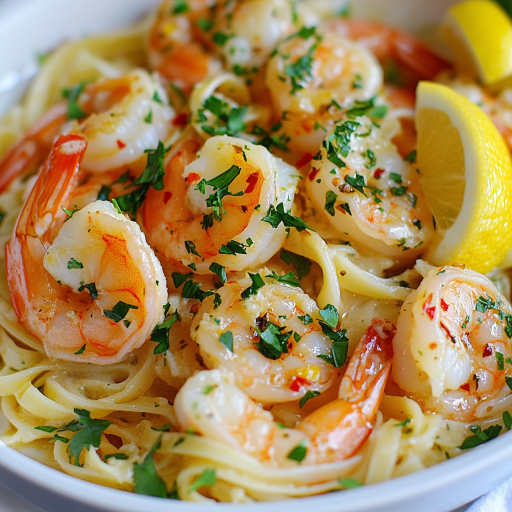 Garlic Butter Shrimp Scampi Flavorful and Simple Dish