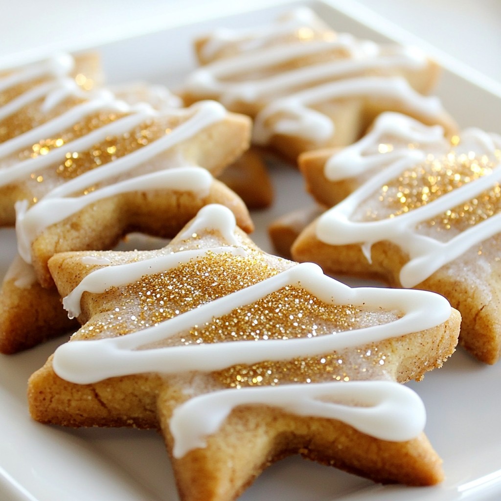Festive Baking Cinnamon Star Cookies Delightful Treat