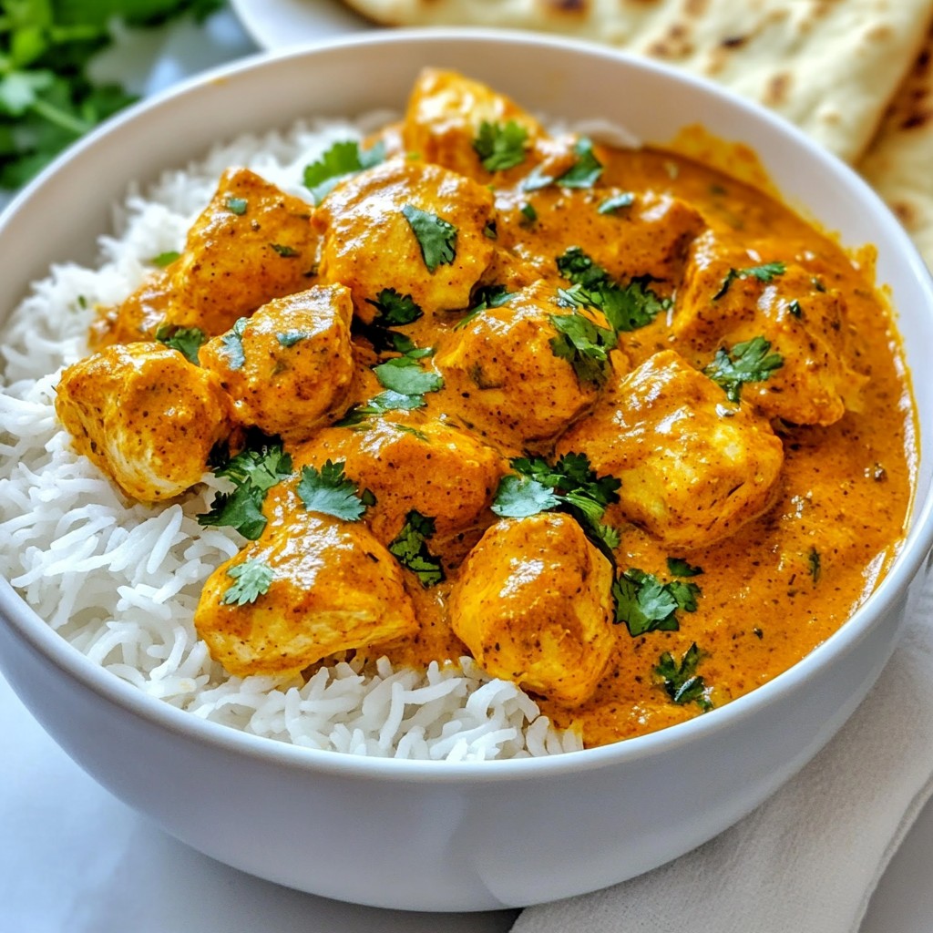 Instant Pot Chicken Tikka Masala Flavorful Delight