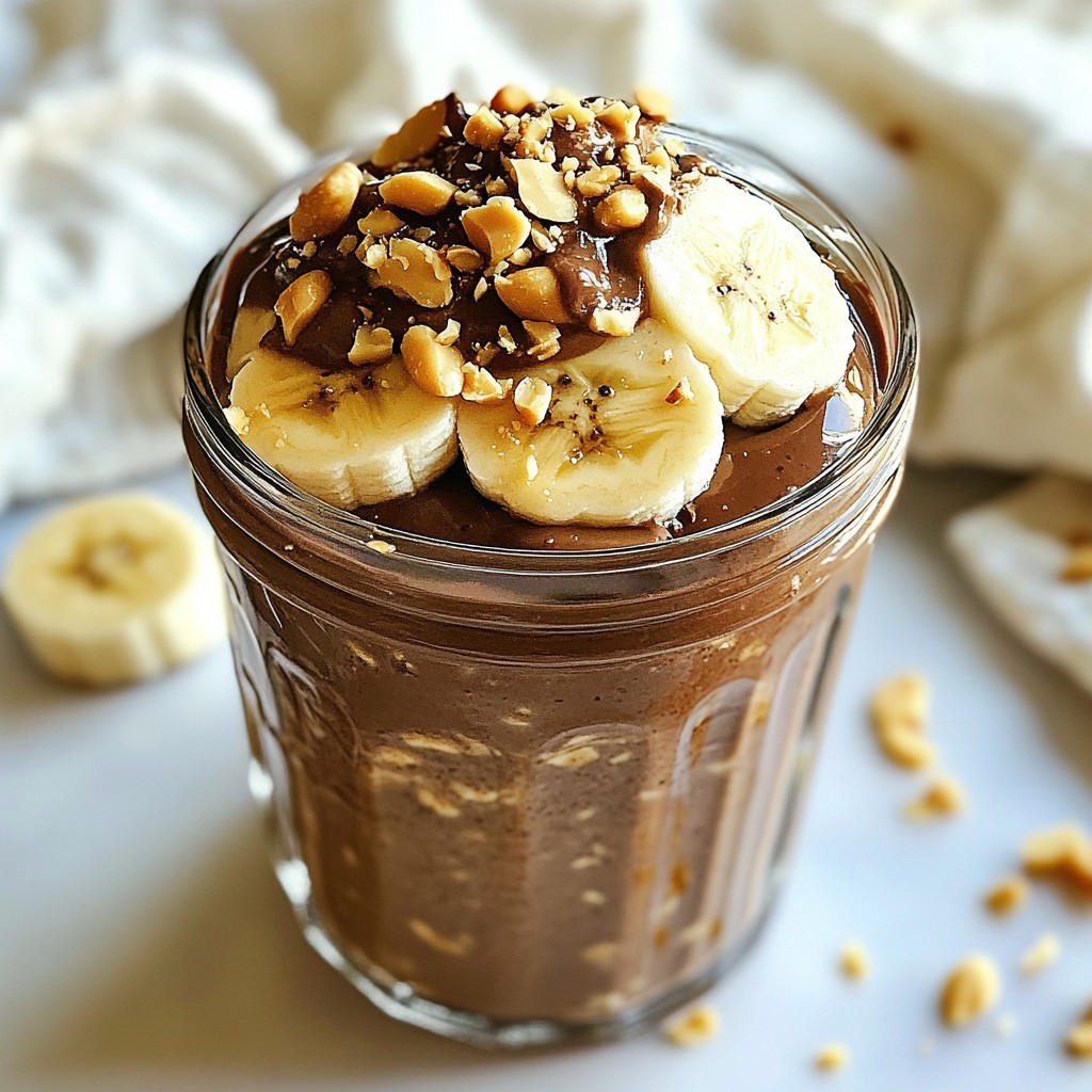 Chocolate Peanut Butter Overnight Oats Dream Recipe